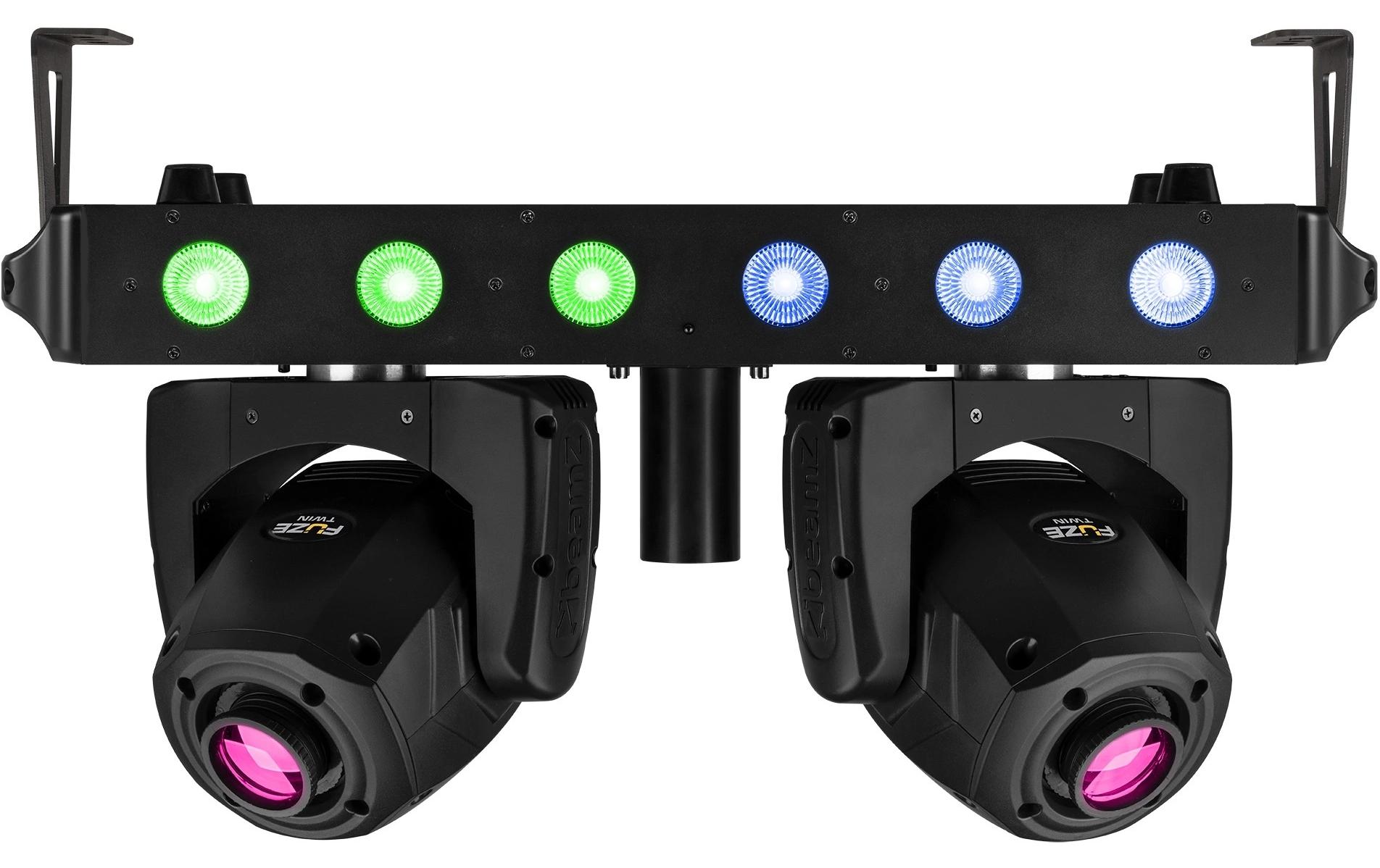 BeamZ Moving Head Fuze Twin Bar