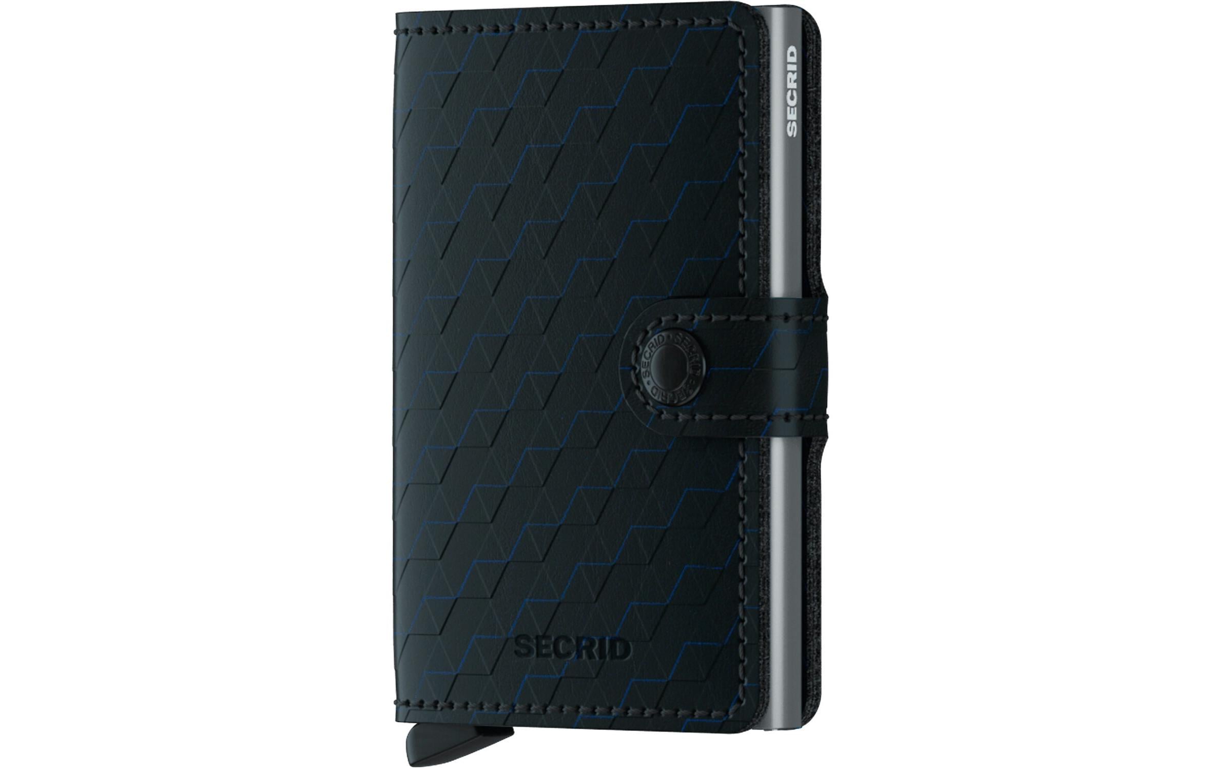 SECRID Portemonnaie Miniwallet Optical Black Titanium