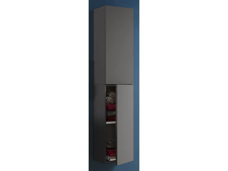 VCM Badezimmerregal Lendas 33 x 150 cm, Grau VCM Badezimmerregal Lendas 33 x 150 cm, Grau