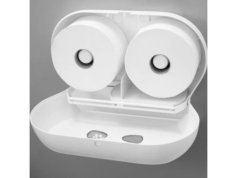 CWS Toilettenpapier Rollen, 2-lagig, Weiss