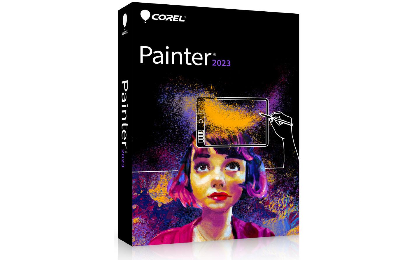Corel Painter 2023 Box, Upgrade, Windows/Mac, DE/FR/EN