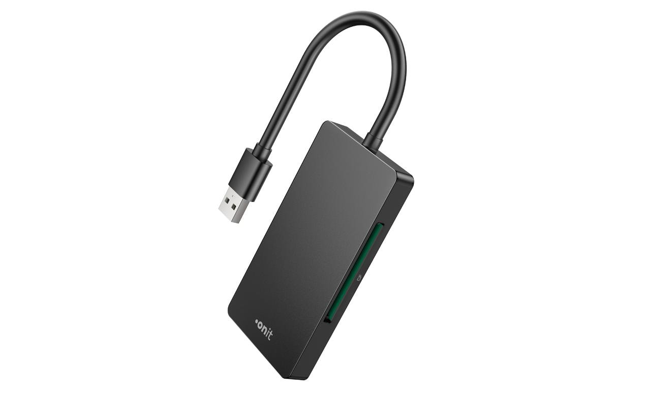 onit Card Reader Extern USB-A 3-in-1
