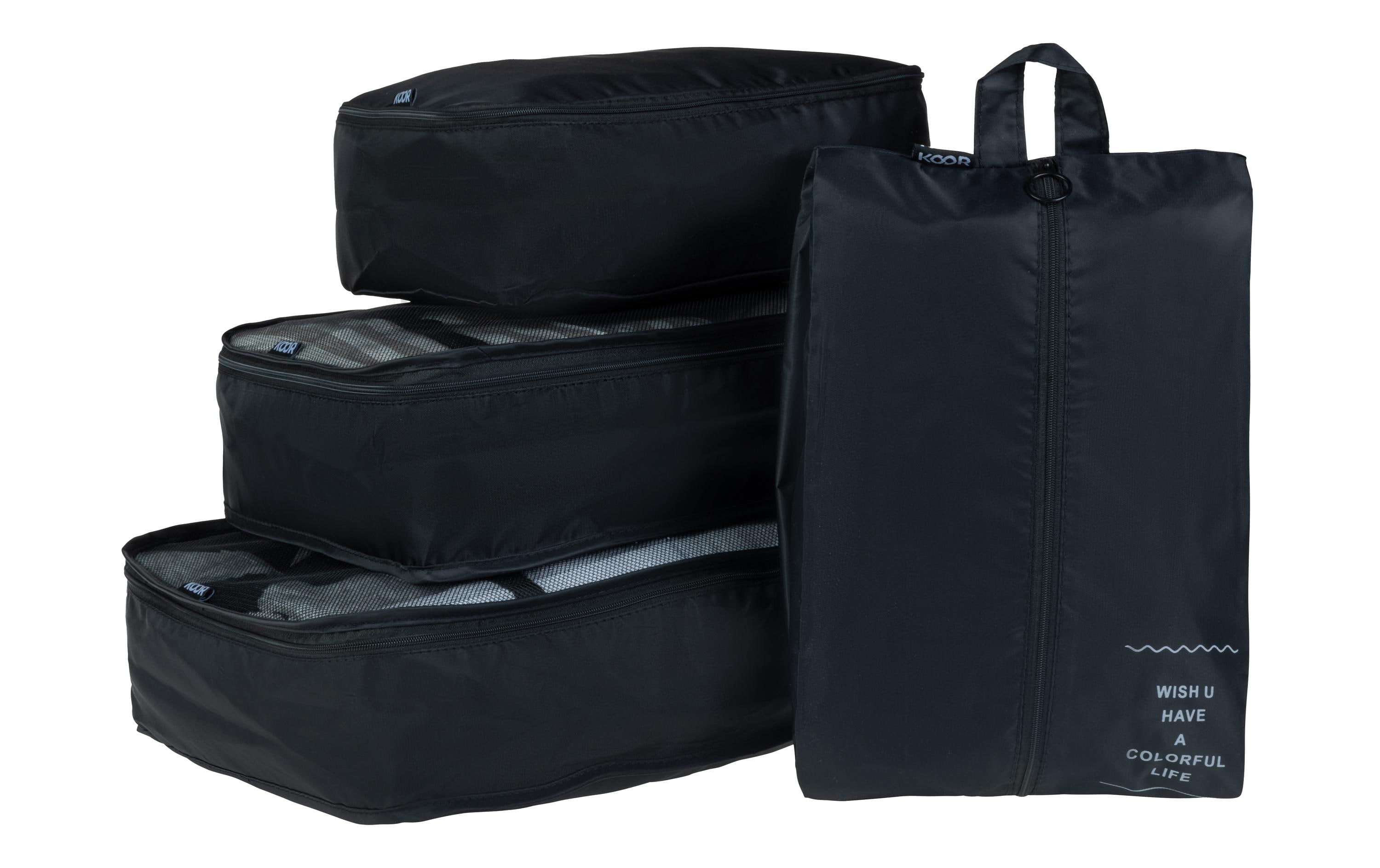 KOOR Kleiderbeutel Set Reesa, 4-teilig, Schwarz KOOR Kleiderbeutel Set Reesa, 4-teilig, Schwarz