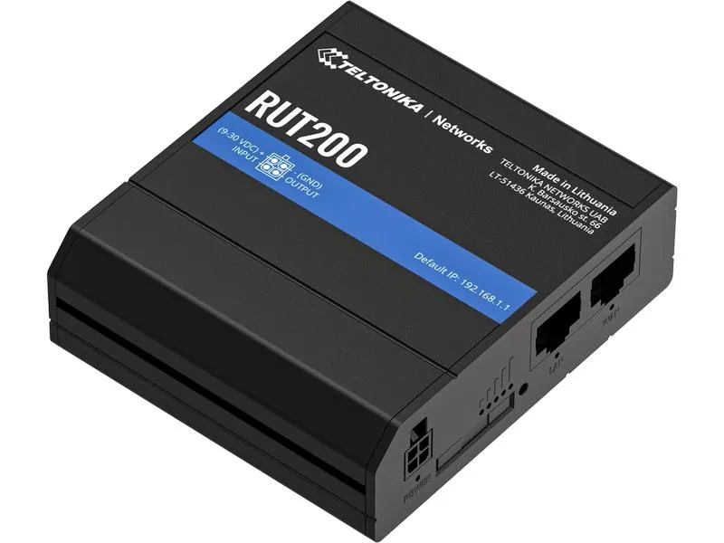 Teltonika LTE-Industrierouter RUT200 Teltonika LTE-Industrierouter RUT200
