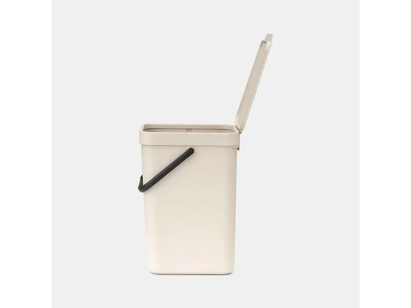 Brabantia Recyclingbehälter Sort & Go 12 l, Beige Brabantia Recyclingbehälter Sort & Go 12 l, Beige