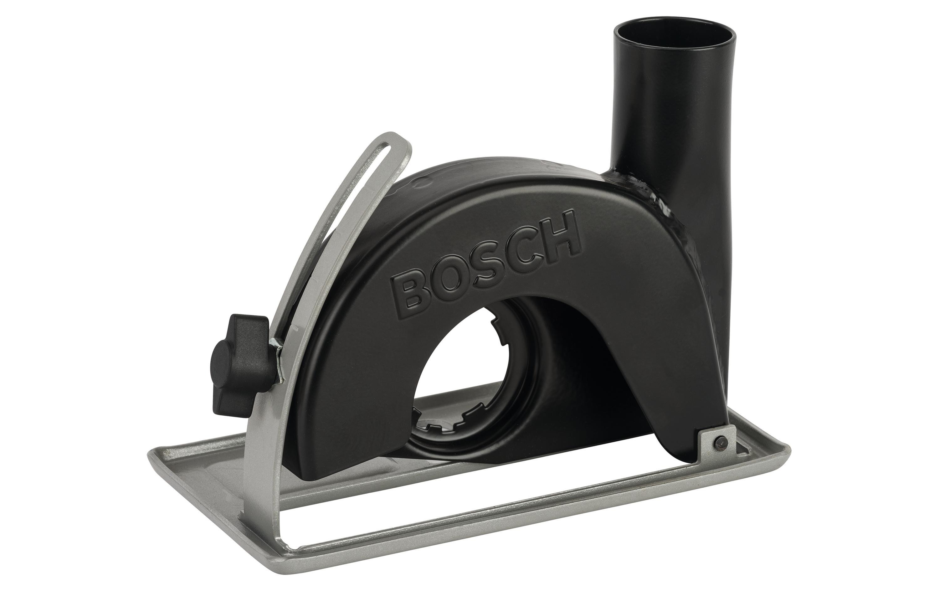 Bosch Professional Führungsschlitten mit Absaugstutzen, 115 / 125 mm