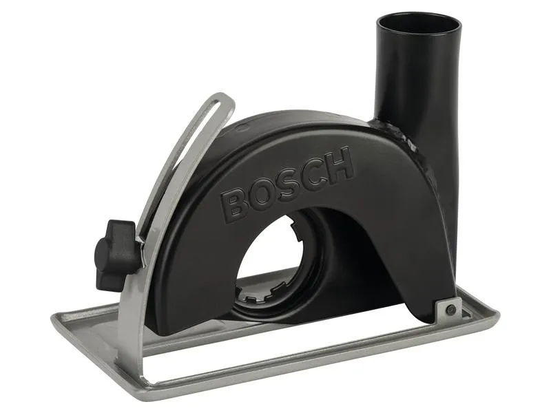 Bosch Professional Führungsschlitten mit Absaugstutzen, 115 / 125 mm