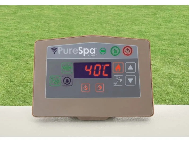 Intex Purespa Chevron Deluxe 193 cm x 193 cm x 71 cm Intex Purespa Chevron Deluxe 193 cm x 193 cm x 71 cm