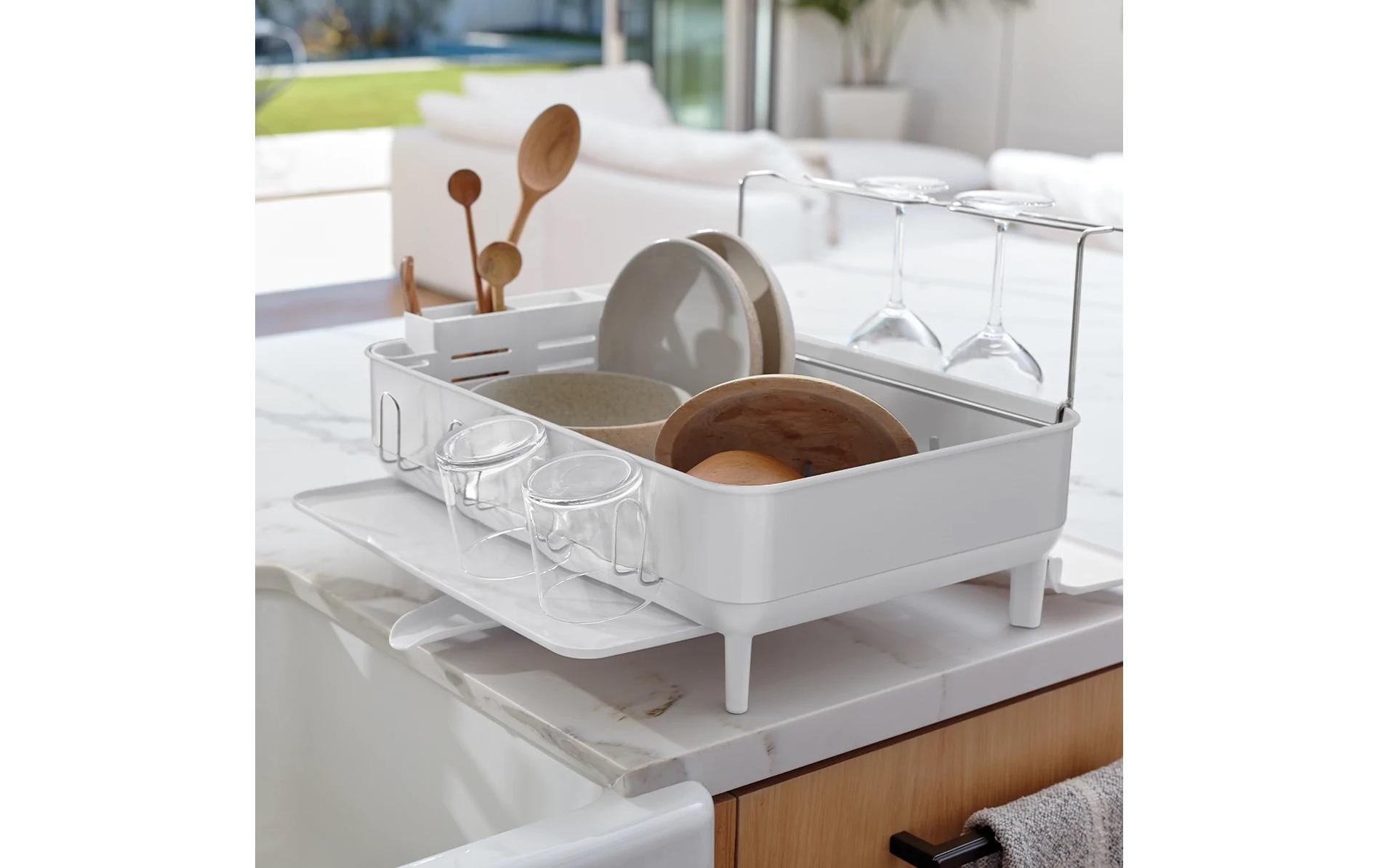 Simplehuman Abtropfgestell Weiss