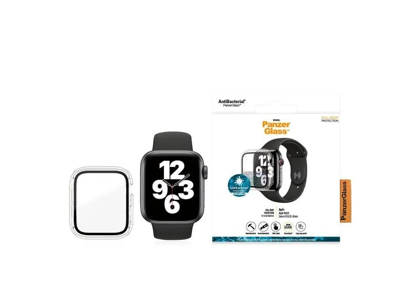 Panzerglass Displayschutz Full Body Apple Watch 6/SE (40 mm) Transparent Panzerglass Displayschutz Full Body Apple Watch 6/SE (40 mm) Transparent
