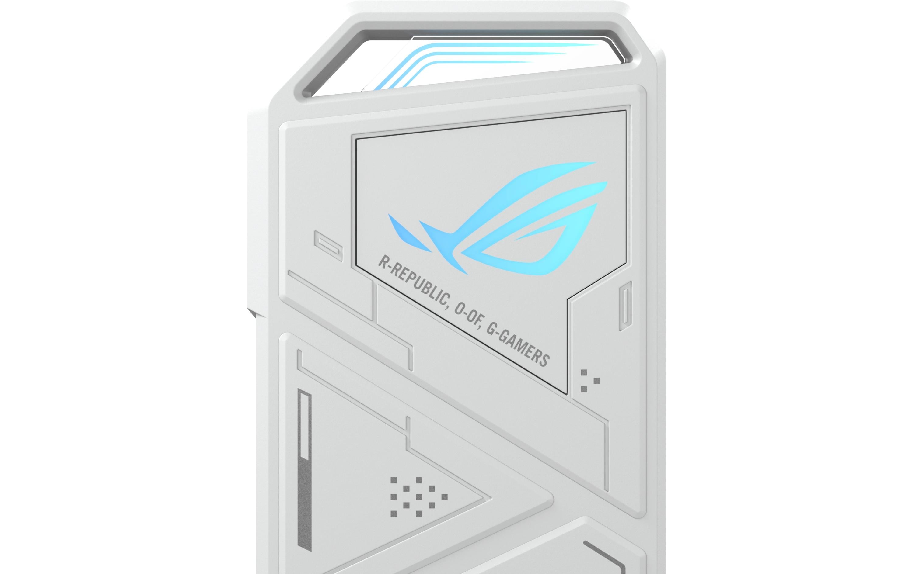 ASUS Externes Gehäuse ROG Strix Arion White Edition M.2