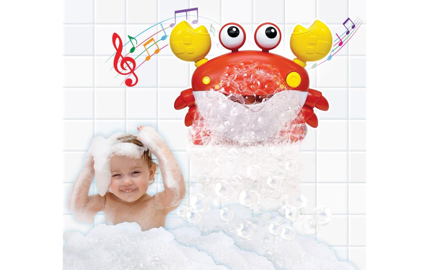 Totally Badespielzeug Splash Badeschaum Krabbe mit Musik