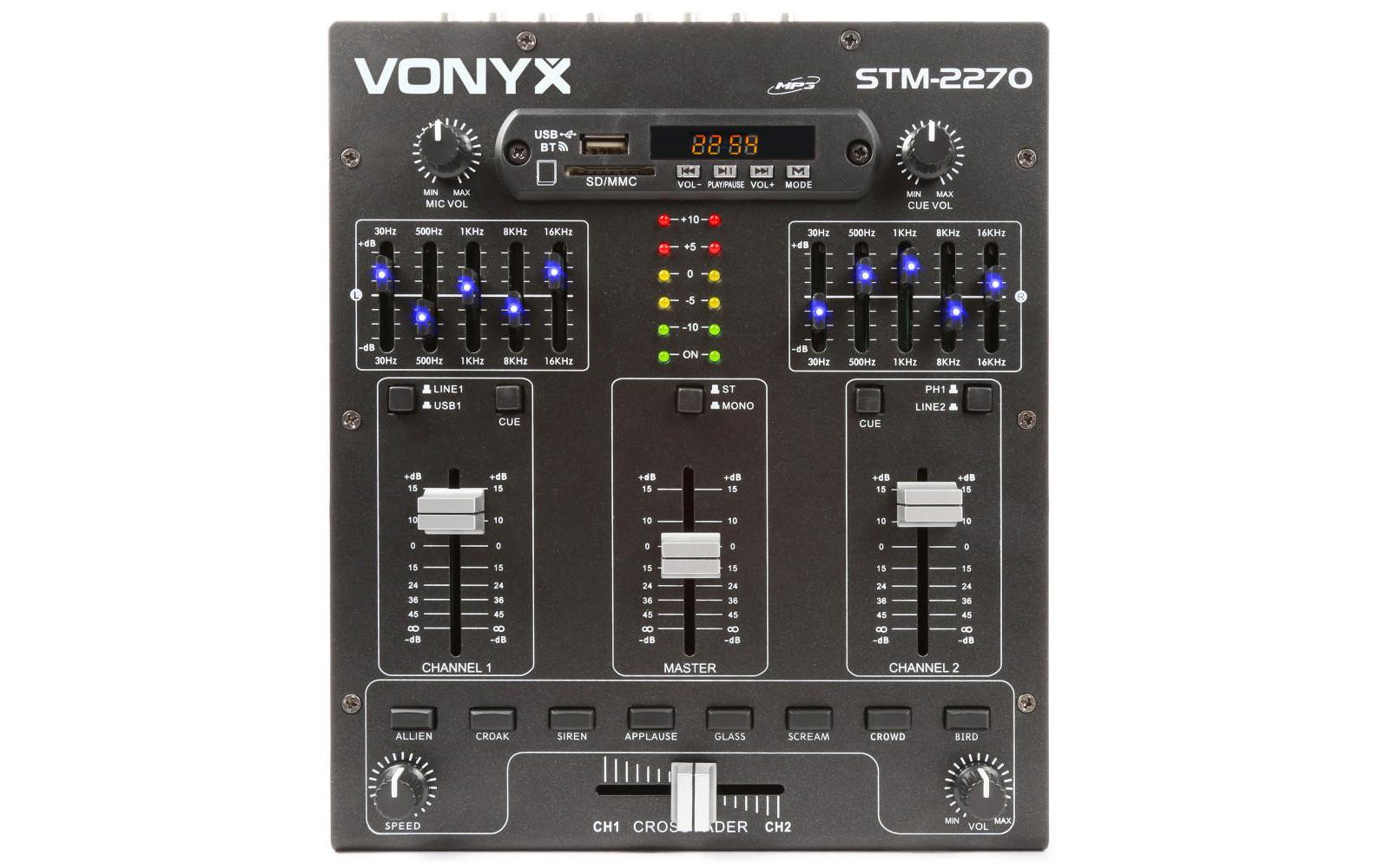 Vonyx DJ-Mixer STM2270