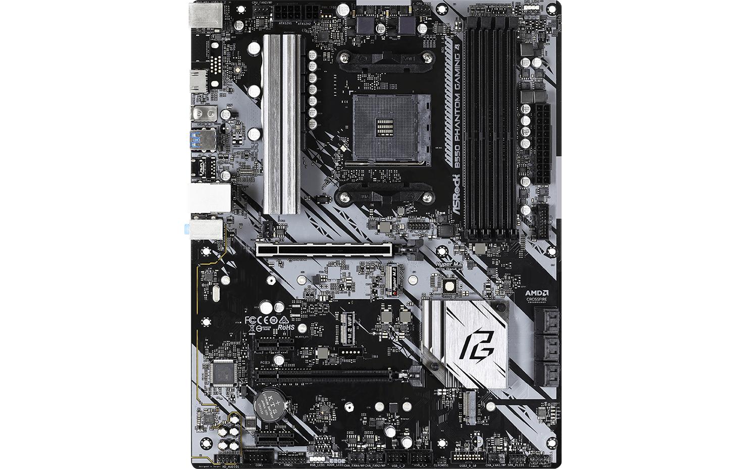 ASRock Mainboard B550 Phantom Gaming 4 ASRock Mainboard B550 Phantom Gaming 4