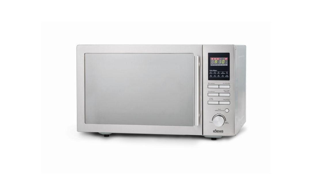 Koenig Mikrowelle mit Grill 3-in-1 Silber Koenig Mikrowelle mit Grill 3-in-1 Silber