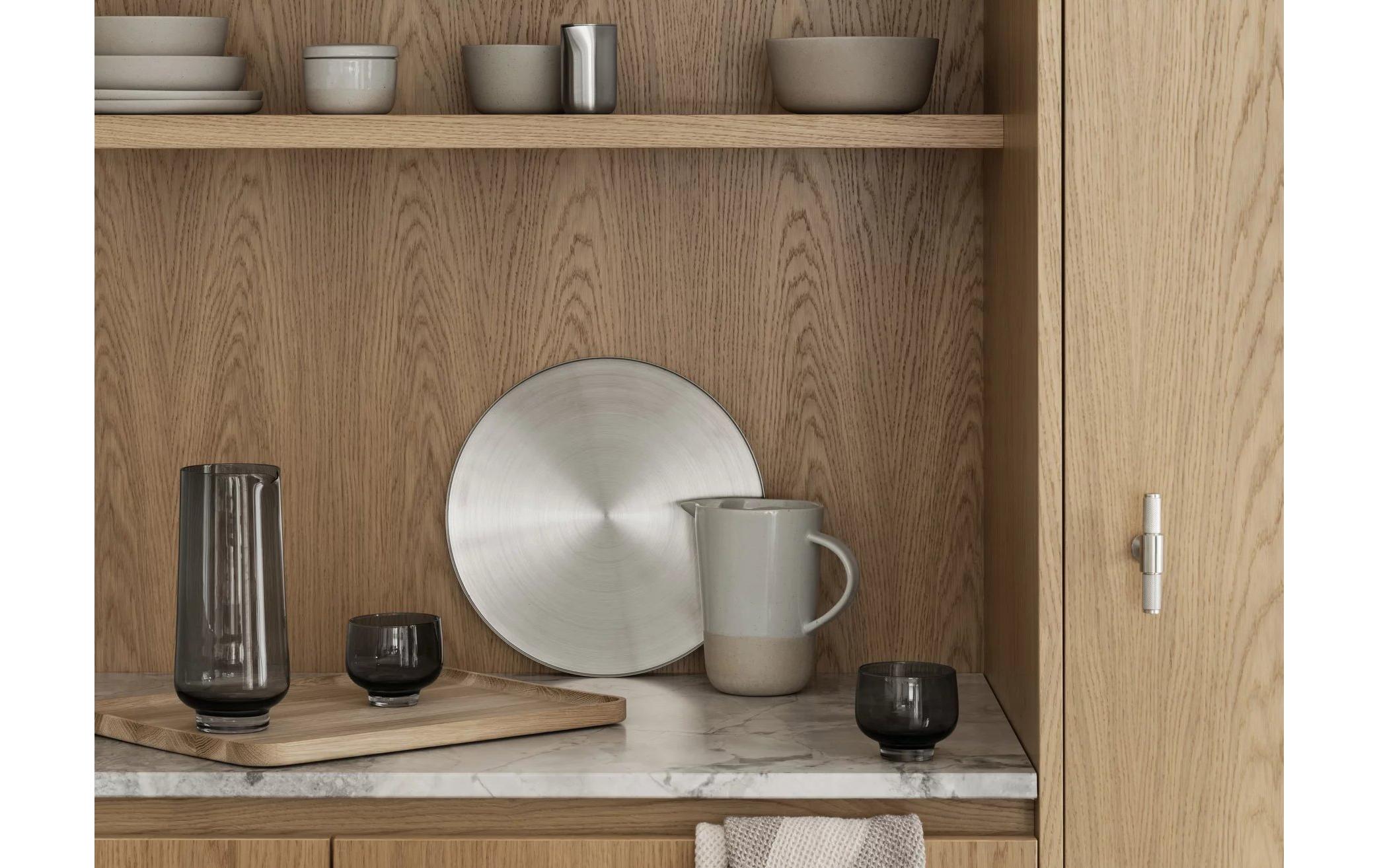 Blomus Geschirrtuch-Set Gano 2 Stück, Grau