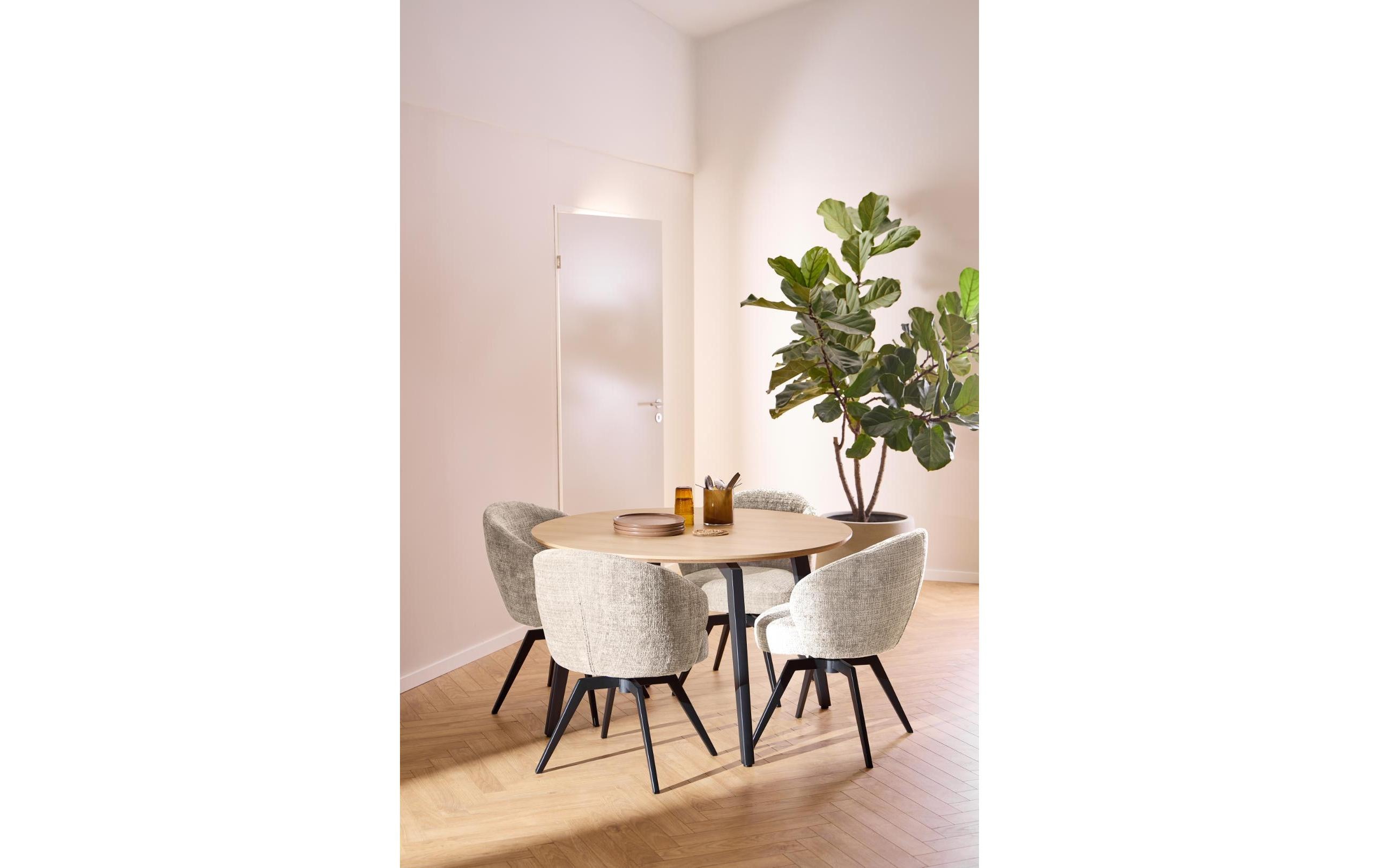 AC Design Stuhl Darlene 1 Stück, Beige