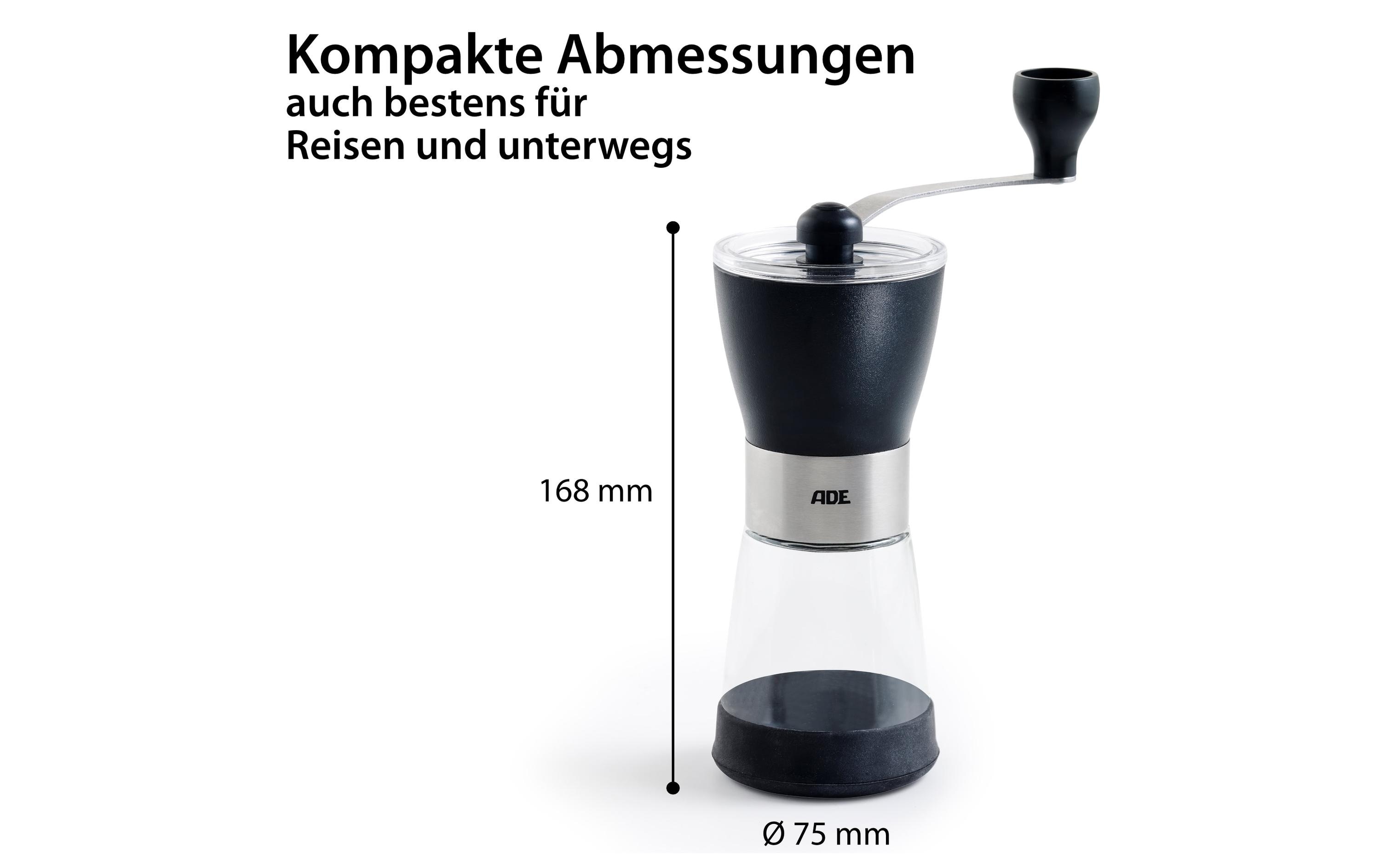 ADE Kaffeemühle Schwarz