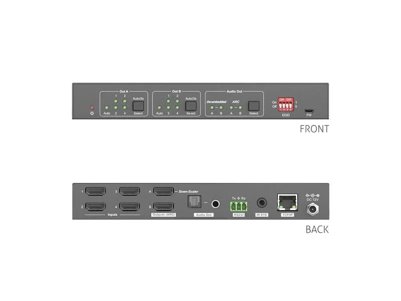 PureTools Matrix Switcher PT-MA-HD42UHD HDMI PureTools Matrix Switcher PT-MA-HD42UHD HDMI