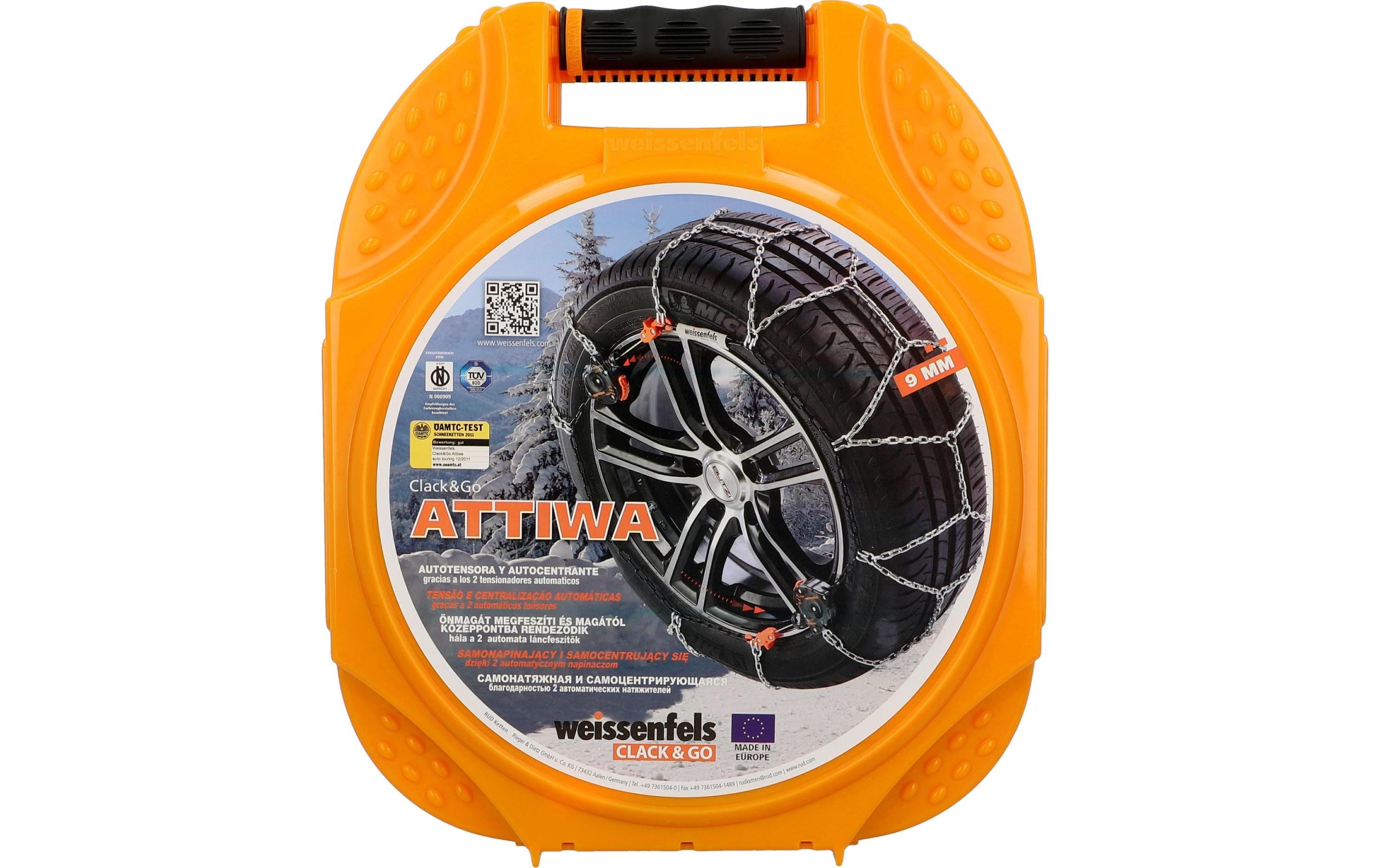 Weissenfels Stahlschneekette Attiwa Clack & Go 10 Weissenfels Stahlschneekette Attiwa Clack & Go 10