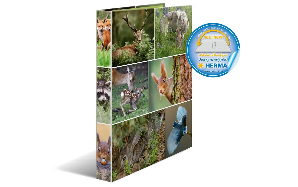 HERMA Ringbuch Waldtiere 2-Ring 3.5 cm HERMA Ringbuch Waldtiere 2-Ring 3.5 cm