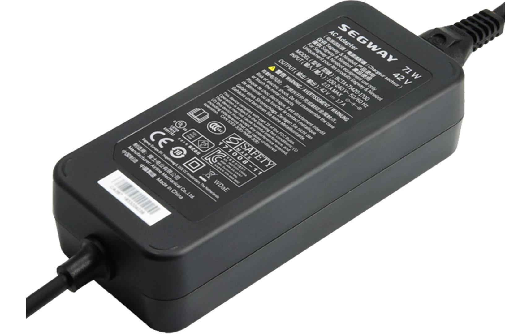 Segway-Ninebot Ladegerät kickscooter 36 V - Schwarz