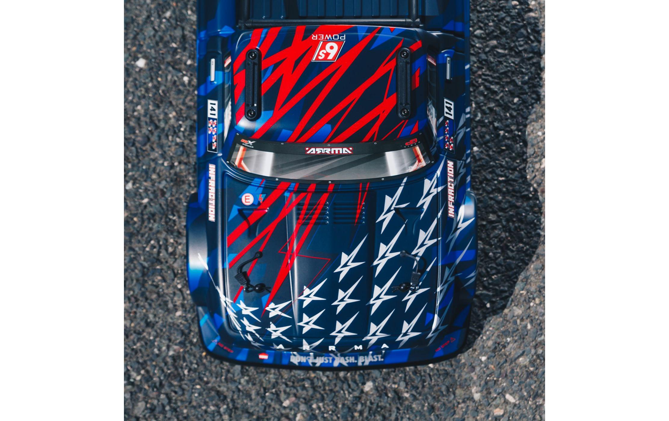 Arrma Race Truck Infraction V2 6S BLX ARTR Arrma Race Truck Infraction V2 6S BLX ARTR