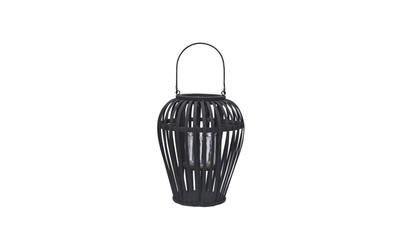 Lauvring Laterne Mango 31 cm, Schwarz