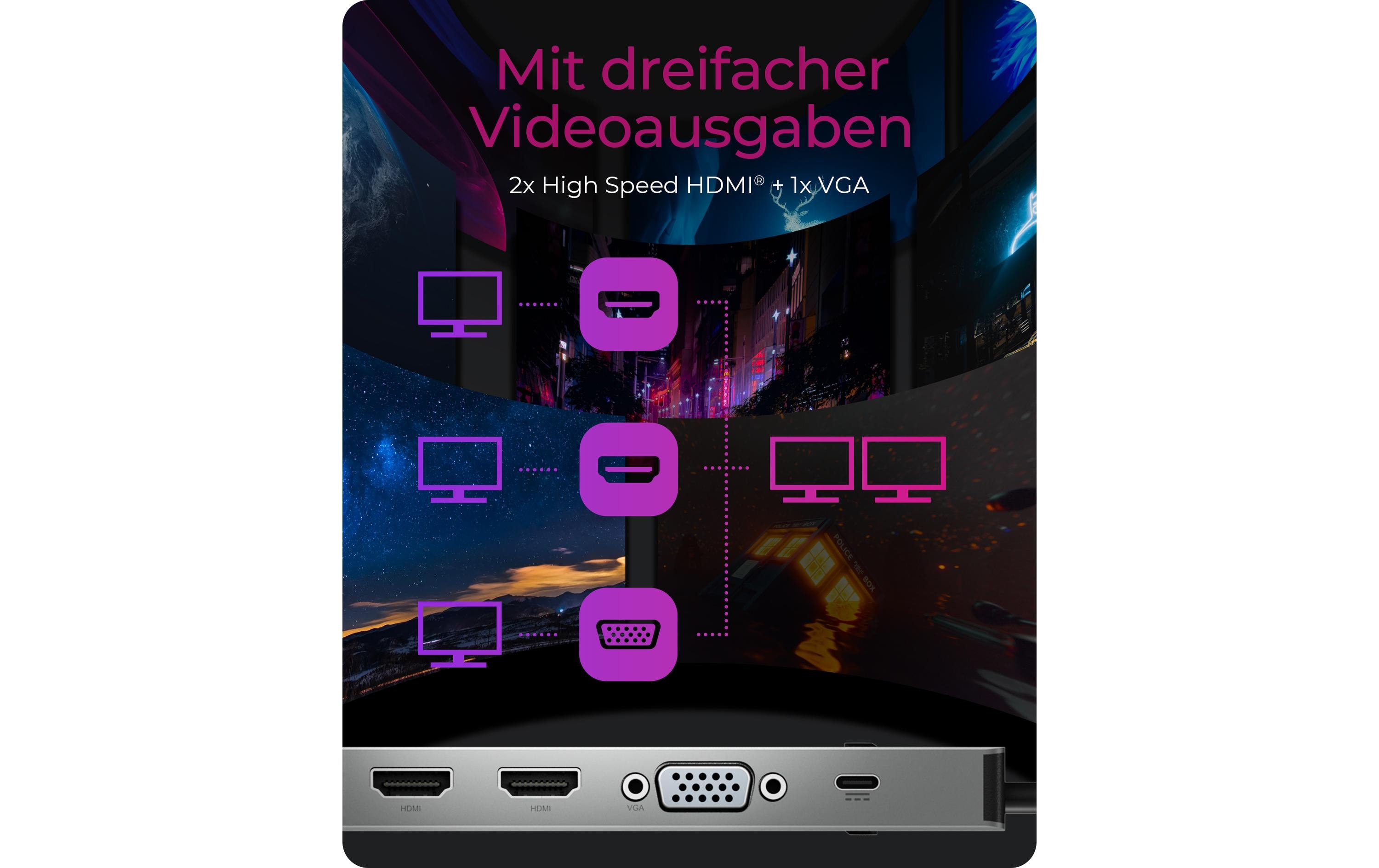 ICY BOX Dockingstation IB-DK2106a-CPD