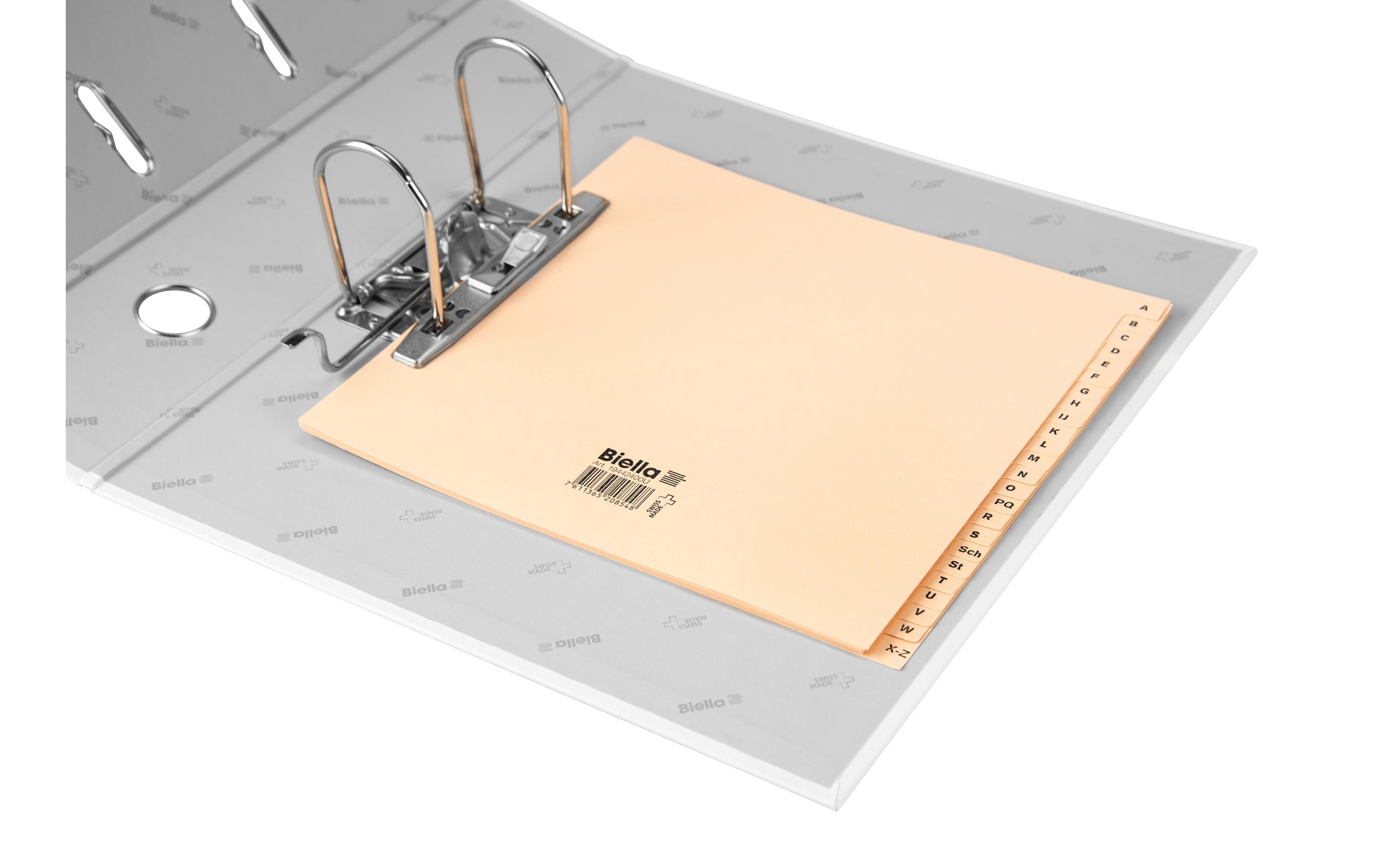 Biella Register Teildeckend, A4, A-Z Biella Register Teildeckend, A4, A-Z