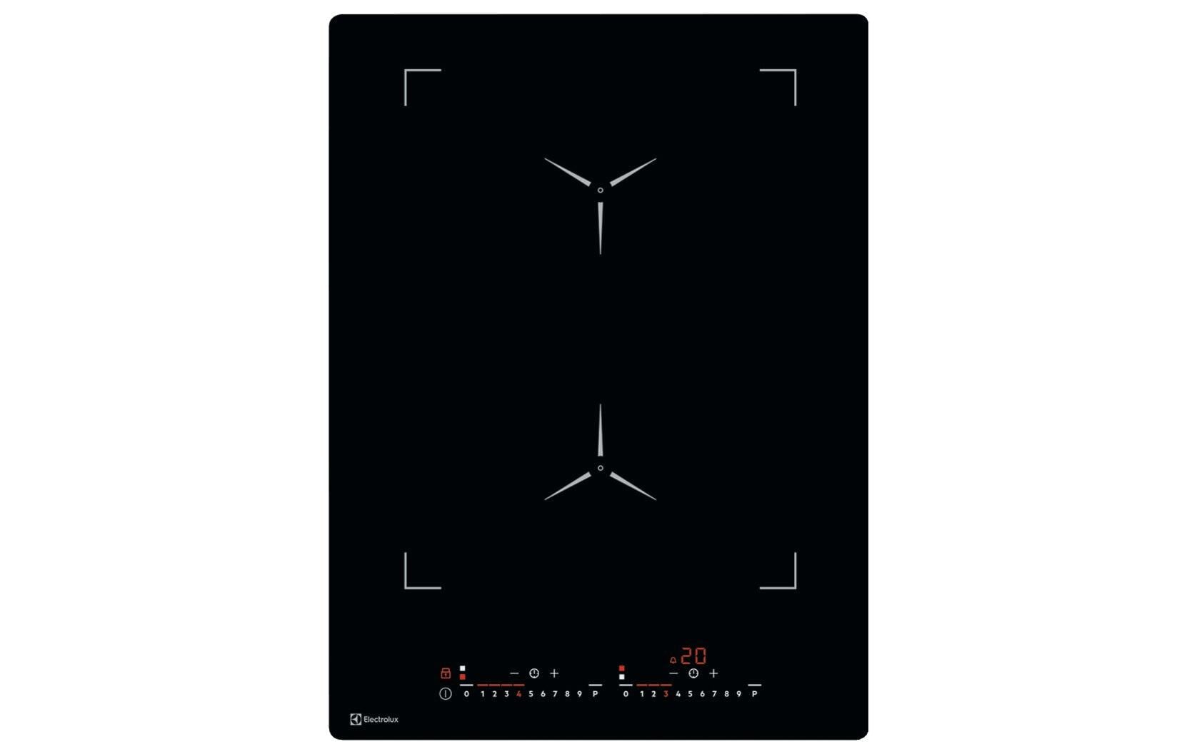 Electrolux Induktionskochfeld GK38TSILO Aufliegend/Flächenbündig Electrolux Induktionskochfeld GK38TSILO Aufliegend/Flächenbündig