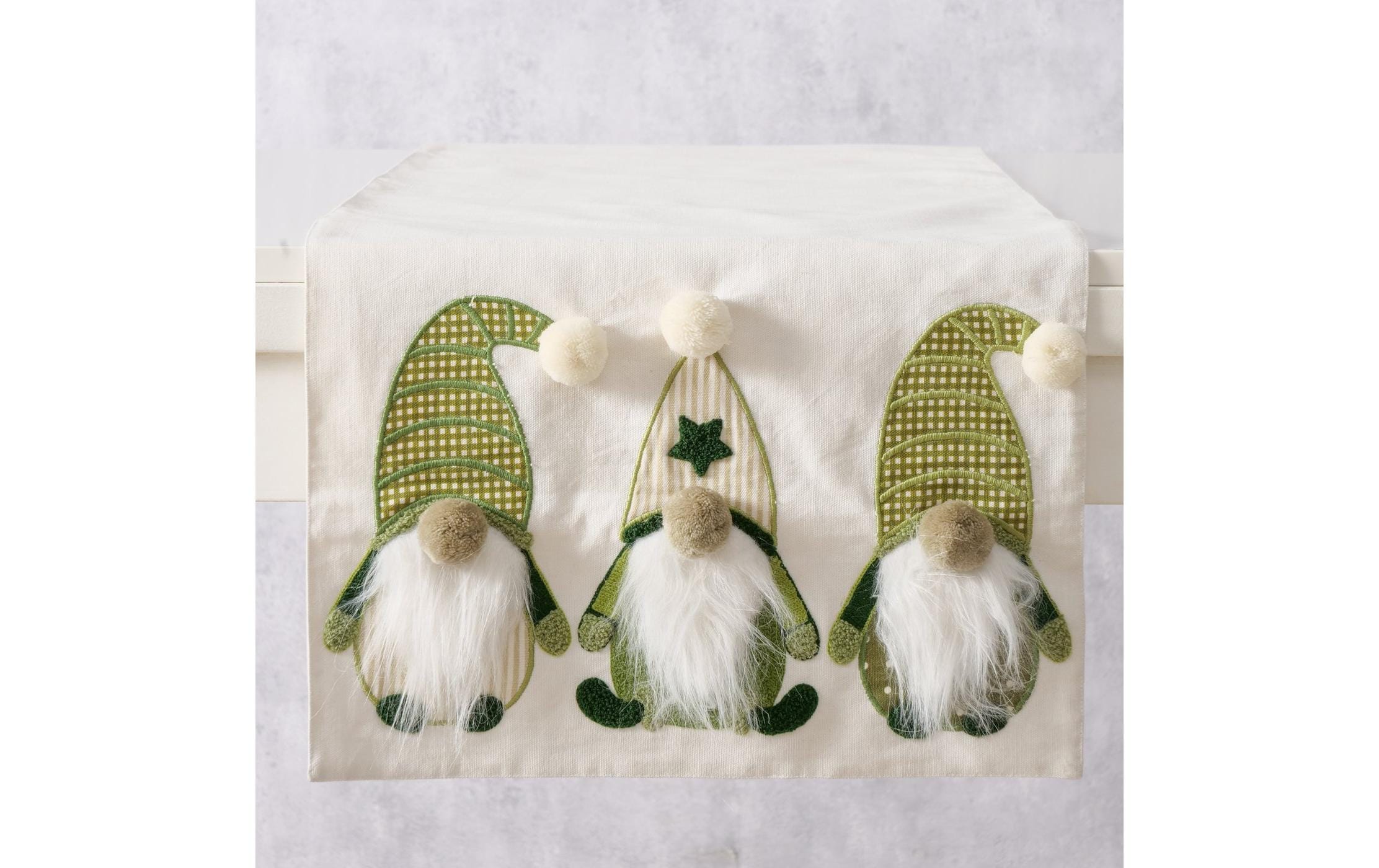 Boltze Tischläufer Wichtel Svari 144 x 40 cm