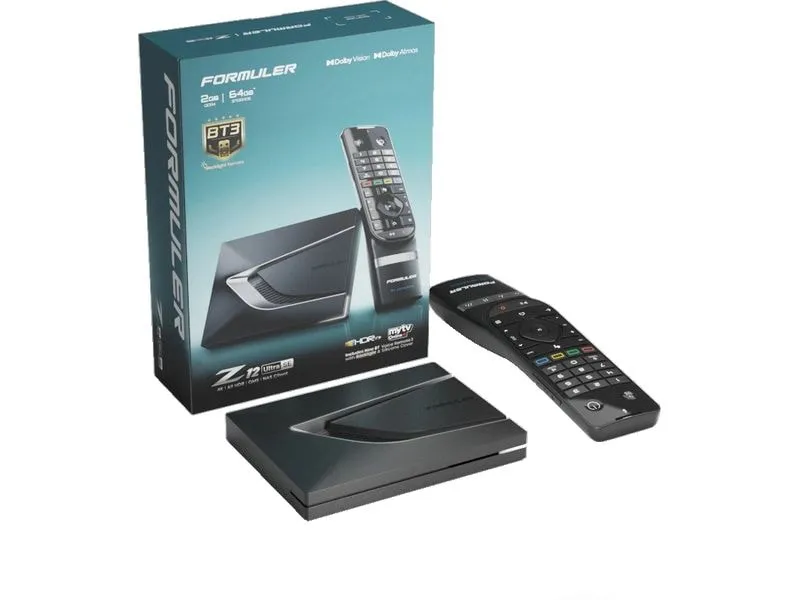 Formuler Z12 Ultra SE 4K 64 GB Schwarz Silber Formuler Z12 Ultra SE 4K 64 GB Schwarz Silber