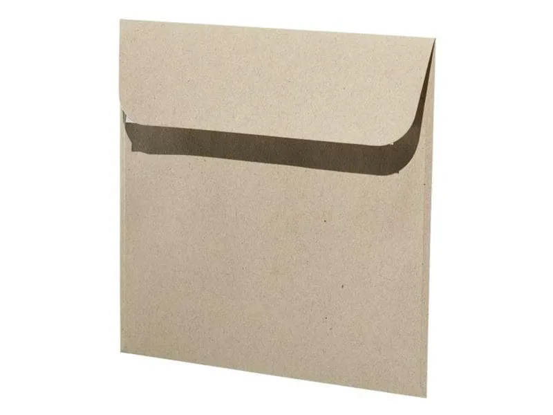 Artoz Couvert Green Line 16 x 16 cm, 5 Stück, Hellbraun Artoz Couvert Green Line 16 x 16 cm, 5 Stück, Hellbraun