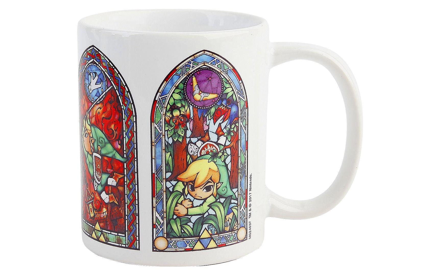 Pyramid Kaffeetasse Legend of Zelda Stained Glass