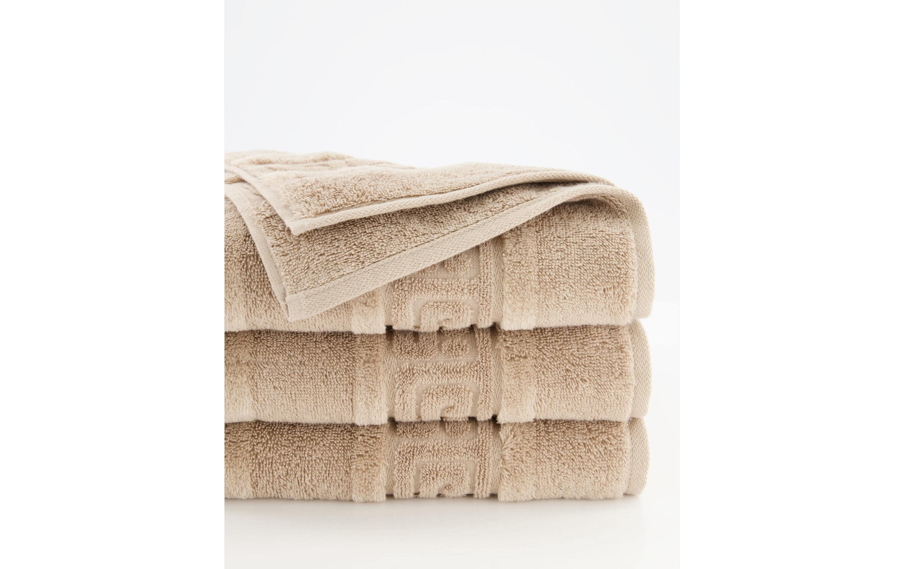 Cawö Waschhandschuh Noblesse 16 x 22 cm, Beige