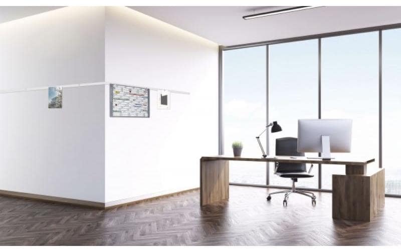 Magnetoplan Magnetband 3.5 cm x 5 m, selbstklebend, Weiss