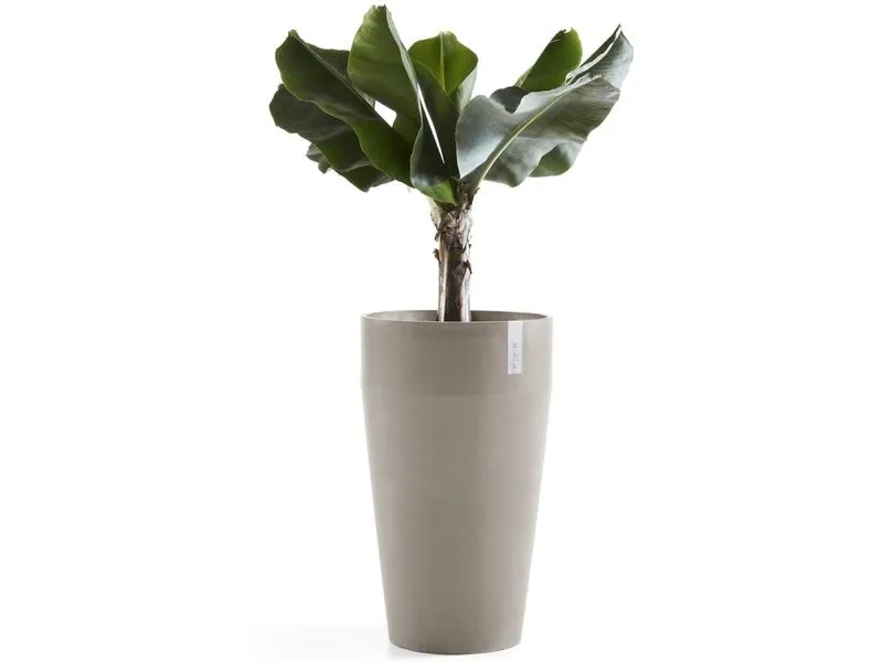 Ecopots Blumentopf Sankara High Ø 45 cm Taupe Ecopots Blumentopf Sankara High Ø 45 cm Taupe