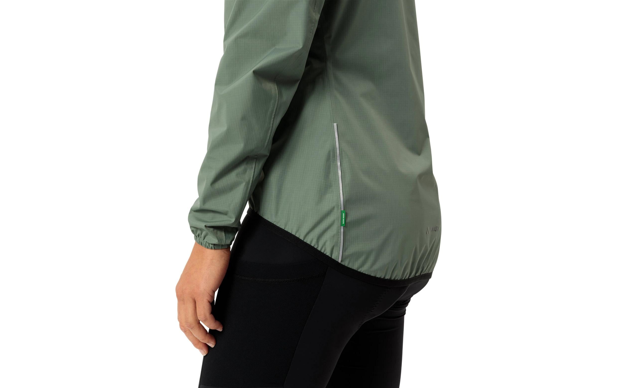 VAUDE Damen Regenjacke Drop III agave Grün, 46