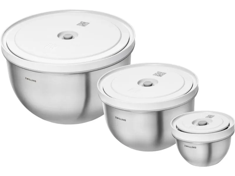 Zwilling Vakuumier-Behälter 6tlg. Fresh & Save Set, Edelstahl