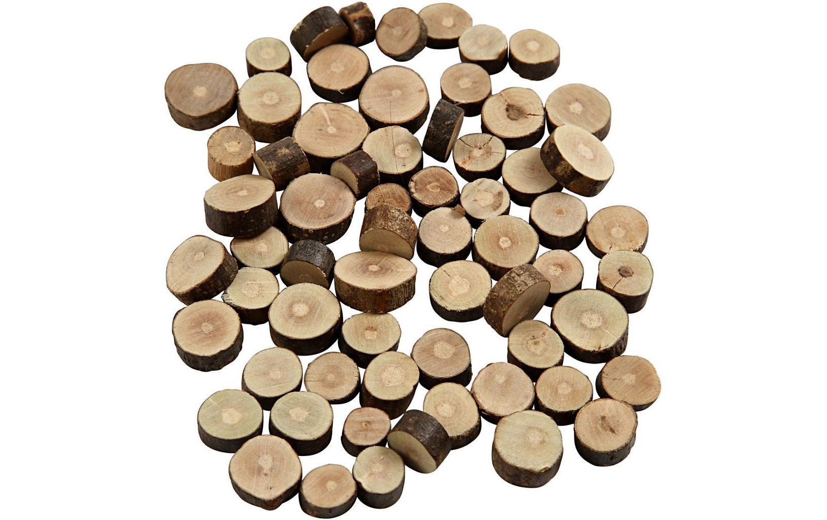 Creativ Company Holzscheiben Mix Ø 1-1.5 cm Creativ Company Holzscheiben Mix Ø 1-1.5 cm