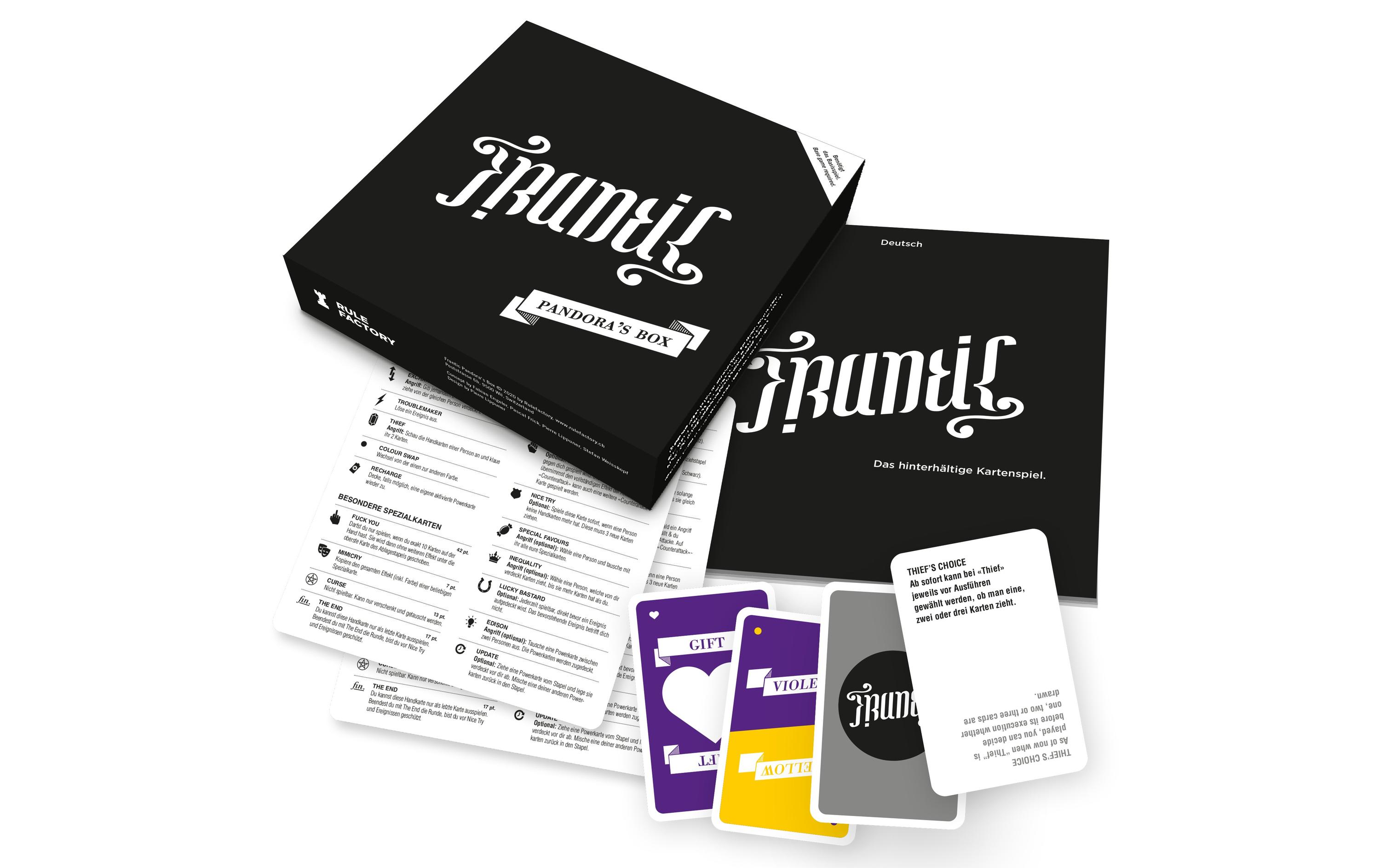 Carta.Media Kartenspiel Frantic Pandora's Box