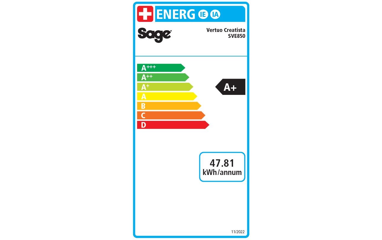 Sage Kaffeemaschine Nespresso Vertuo Creatista Sea Salt Sage Kaffeemaschine Nespresso Vertuo Creatista Sea Salt