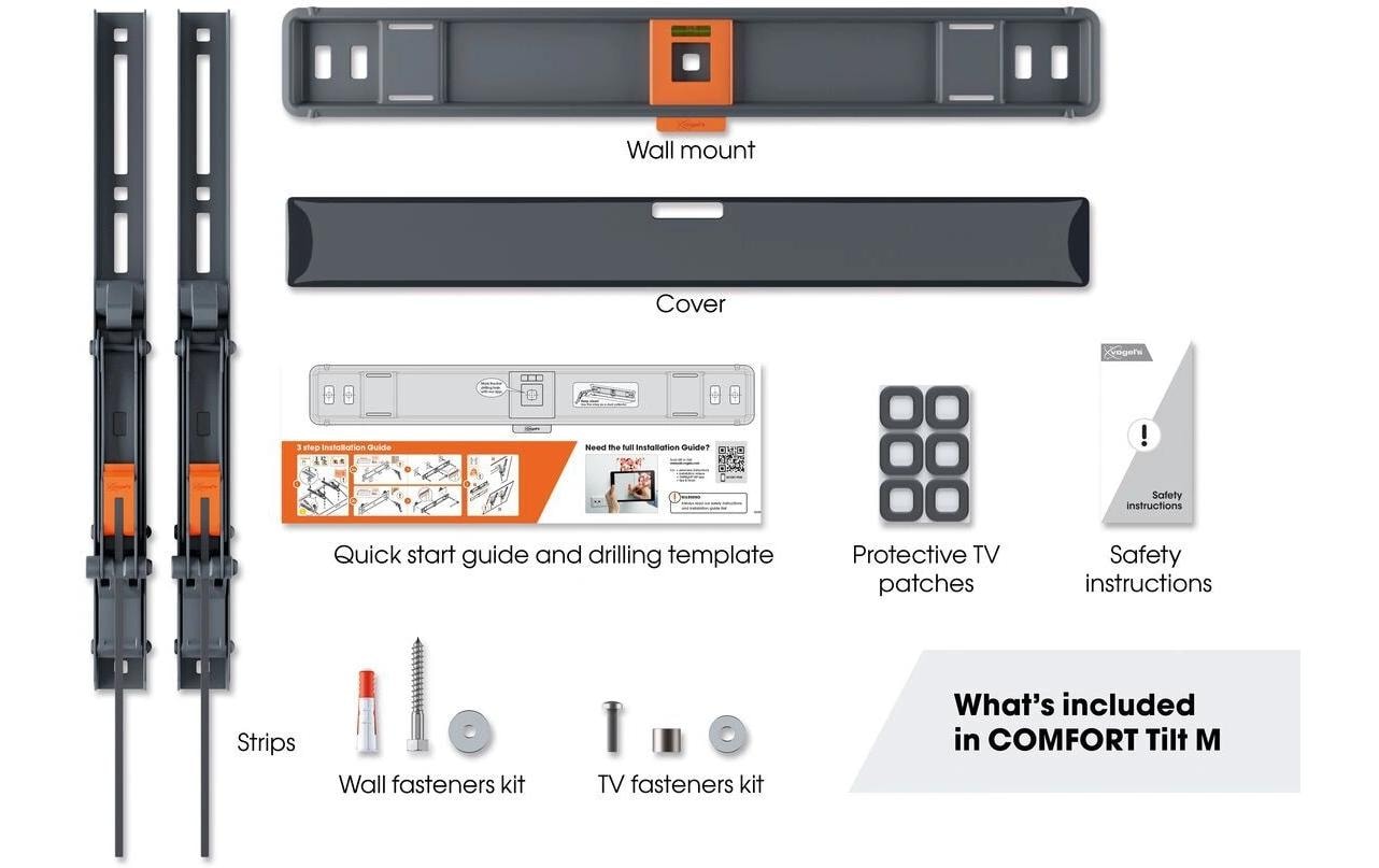 Vogel's Wandhalterung COMFORT TVM 3415B Schwarz