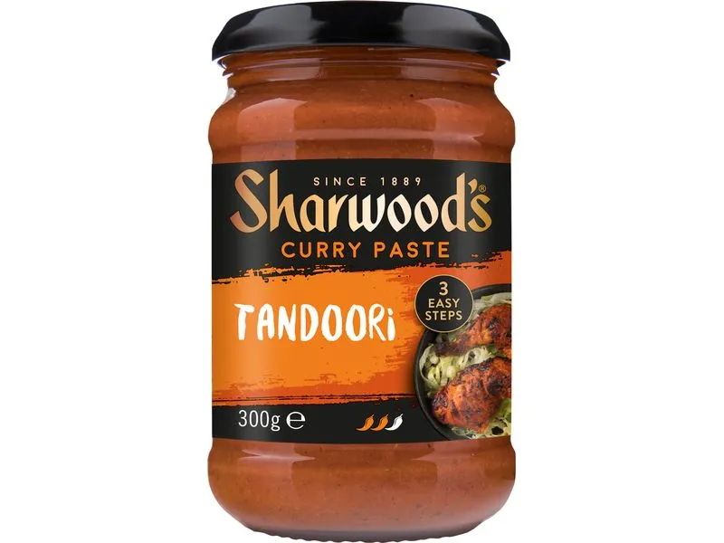 Sharwood's Tandoori Curry Paste scharf 300 g Sharwood's Tandoori Curry Paste scharf 300 g