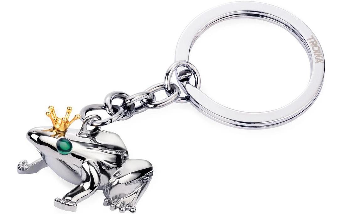 Troika Schlüsselanhänger Froschkönig