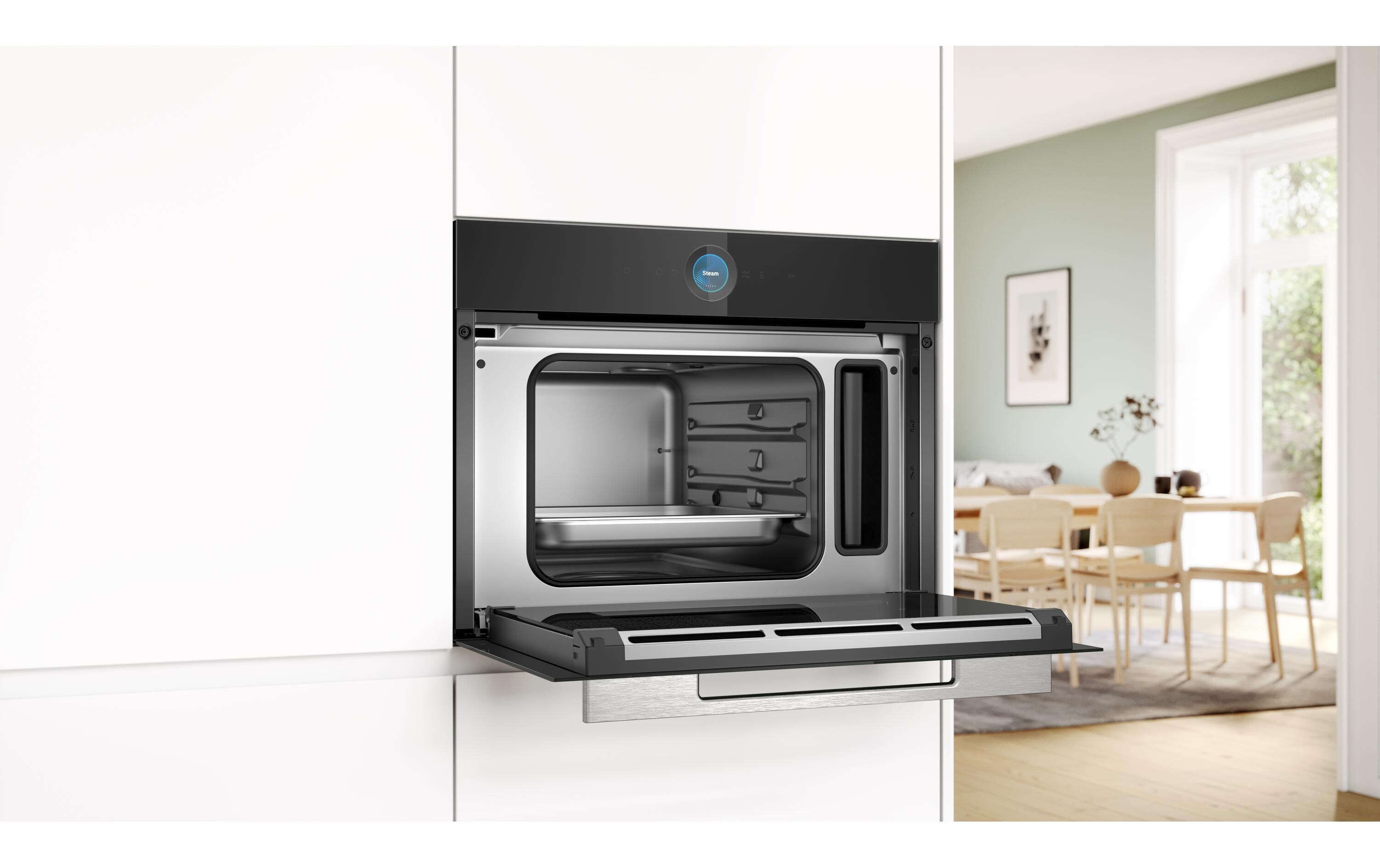 Bosch Einbaudampfbackofen CDG714XB1 Schwarz