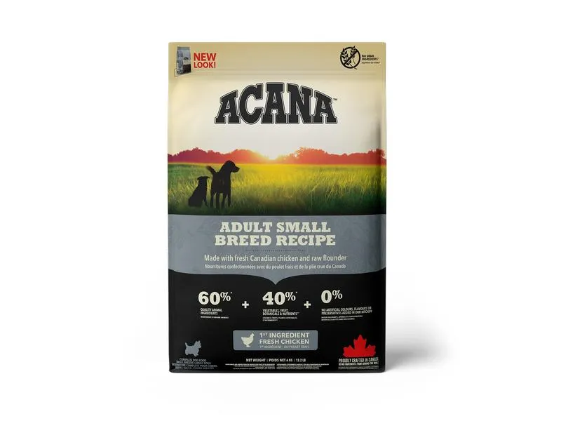 Acana Trockenfutter Adult Small Breed Recipe, 6 kg Acana Trockenfutter Adult Small Breed Recipe, 6 kg