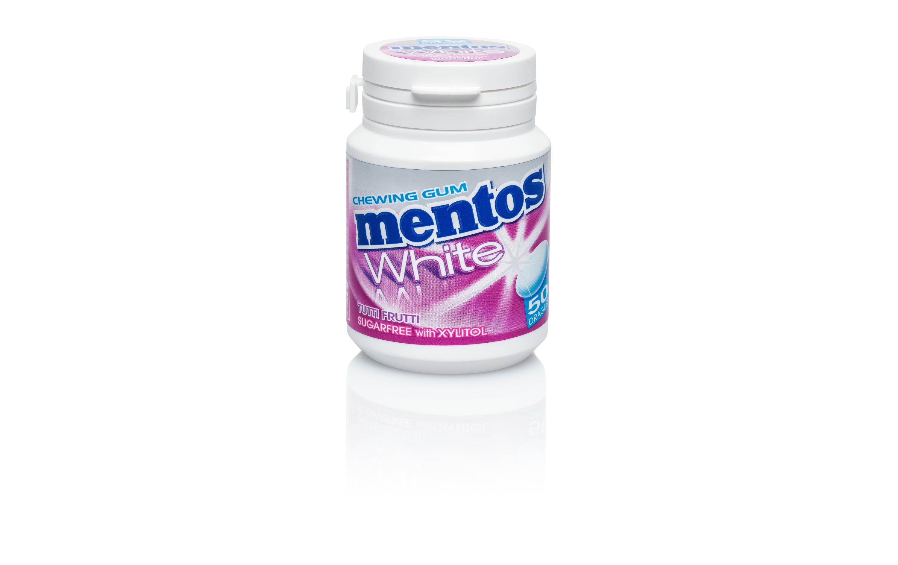 Mentos Kaugummi White Tutti Frutti 75 g