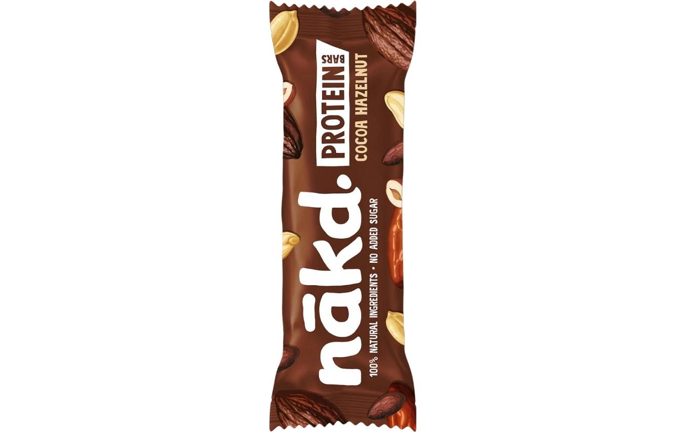 Nakd Prot. Bar Cocoa Hazelnut Haselnuss/Erdnuss/Kakao, 1 x 45 g